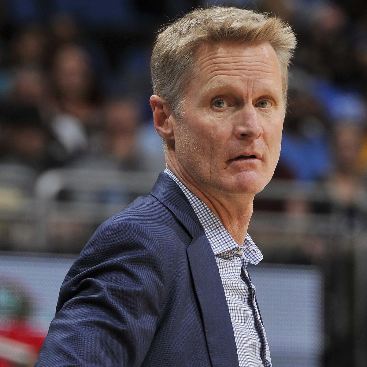 After Warriors Beat Thunder, Steve Kerr Says Loss to Suns 'Opened Our Eyes' | Bleacher Report | Latest News, Videos and Highlights