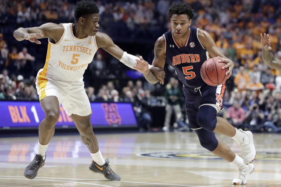 No 22 Auburn Dominates No 8 Tennessee To Win 2019 Sec