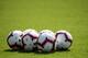 CARSON, CA - AUGUST 28: Soccer balls line the field of the U.S. Women's National Team practice before their friendly match against Chile at StubHub Center on August 28, 2018 in Carson, California. (Photo by Meg Oliphant/Getty Images)