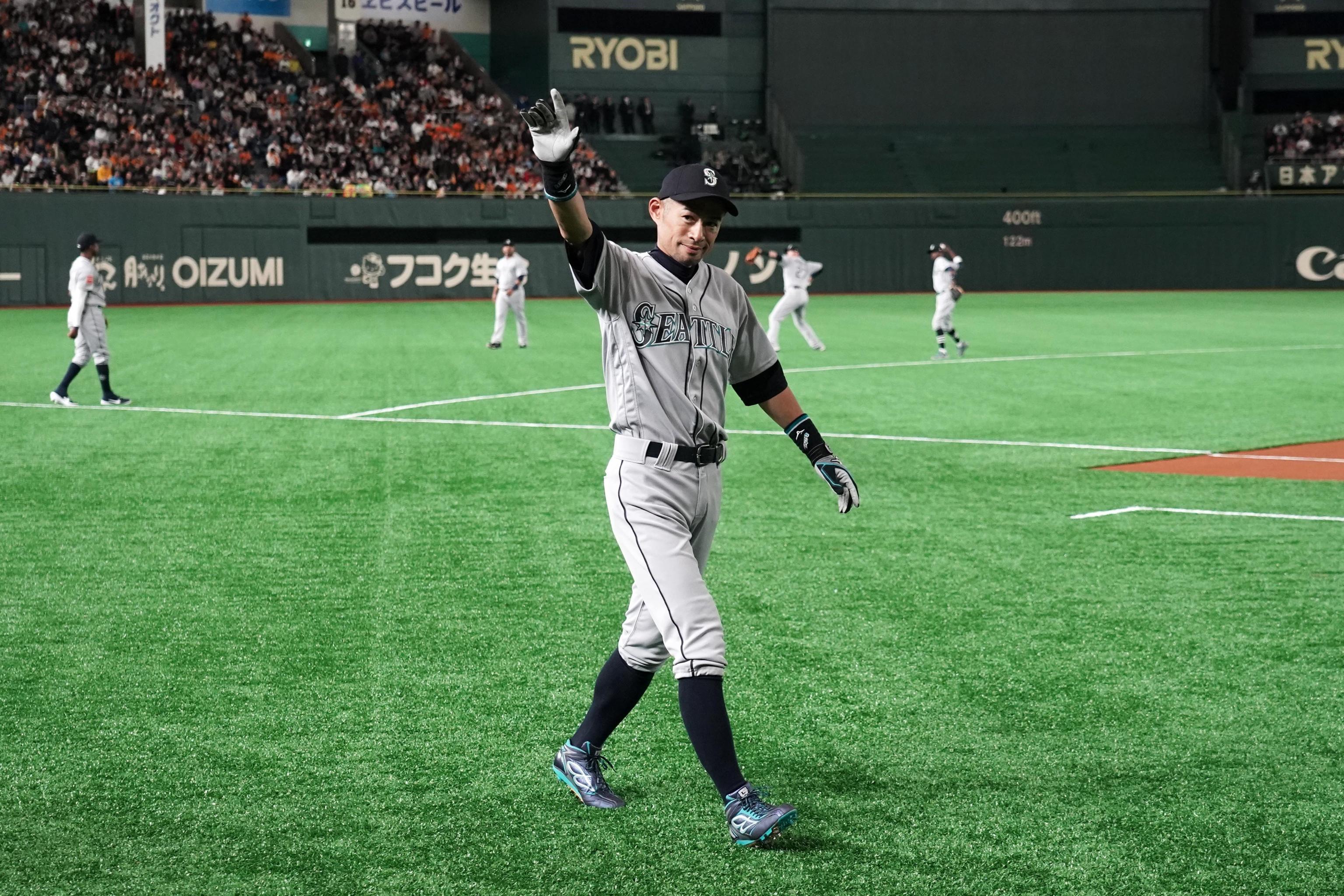 At 43, Ichiro Suzuki is still lashing out hits for the Miami