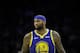 Golden State Warriors' DeMarcus Cousins in action during an NBA basketball game against the Philadelphia 76ers, Saturday, March 2, 2019, in Philadelphia. (AP Photo/Matt Slocum)