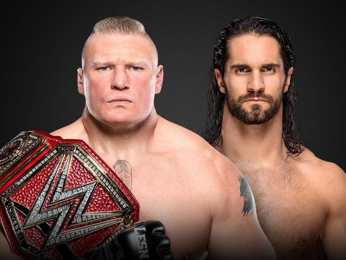 Seth Rollins Beats Brock Lesnar Wins Universal Title At Wwe