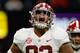 ATLANTA, GA - 01 de dezembro: Quinnen Williams # 92 do Alabama Crimson Tide reage após demitir Jake Fromm # 11 dos Georgia Bulldogs (não na foto) no primeiro semestre durante o 2018 SEC Championship Game no Mercedes-Benz Stadium em 1 de dezembro, 2018 em Atlanta, Georgia. (Foto de Kevin C. Cox / Getty Images)