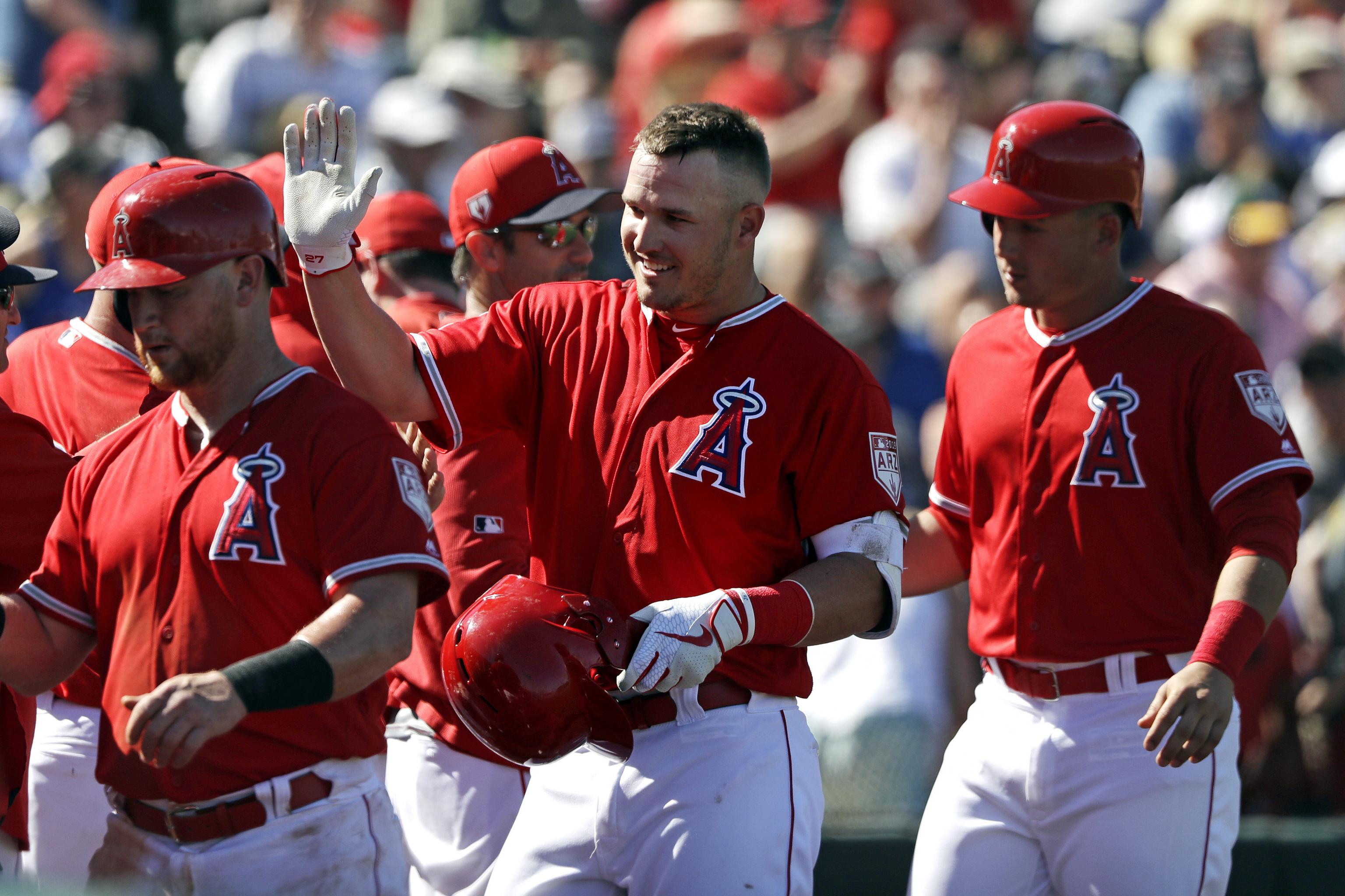 Mike Trout Back Signed Los Angeles Angels 2020 Alternate Jersey