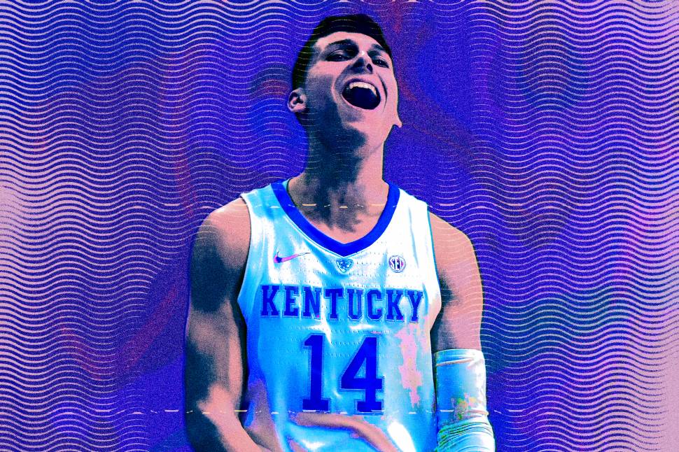 Kentucky Wildcats Basketball: Bodies on the Floor - A Sea Of Blue