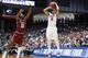 Belmont's Kevin McClain (11) shoots over Temple's Shizz Alston Jr. (10) during the first half of a First Four game of the NCAA college basketball tournament, Tuesday, March 19, 2019, in Dayton, Ohio. (AP Photo/John Minchillo)