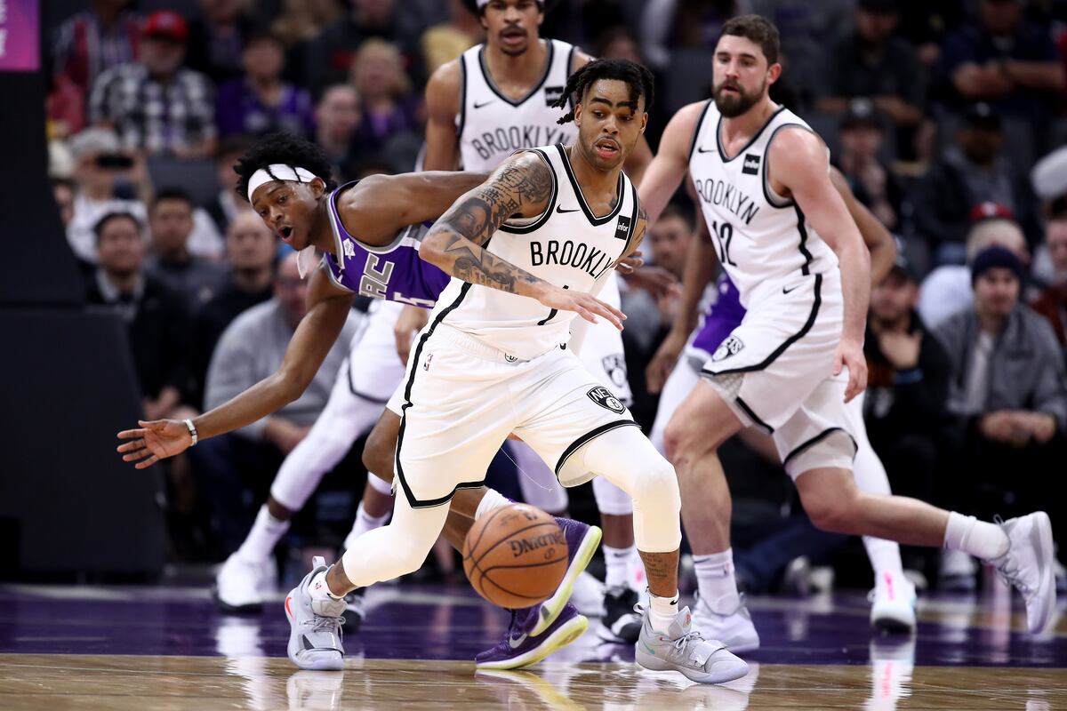 video  dangelo russell drop    points   quarter