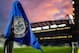 LONDON, ENGLAND - JANUARY 27: A sunset behind the corner flag inside the stadium ahead the FA Cup Fourth Round match between Chelsea and Sheffield Wednesday at Stamford Bridge on January 27, 2019 in London, United Kingdom. (Photo by Catherine Ivill/Getty Images)