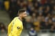 Chelsea's Olivier Giroud celebrates after scoring his side's second goal during the Europa League round of 16, second leg soccer match between Dynamo Kiev and Chelsea at the Olympiyskiy stadium in Kiev, Ukraine, Thursday, March 14, 2019. (AP Photo/Efrem Lukatsky)