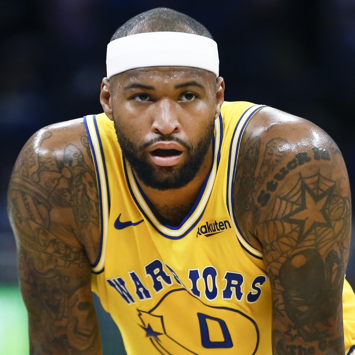 DeMarcus Cousins Suffers Injury, Warriors Reportedly Fear It's a Torn