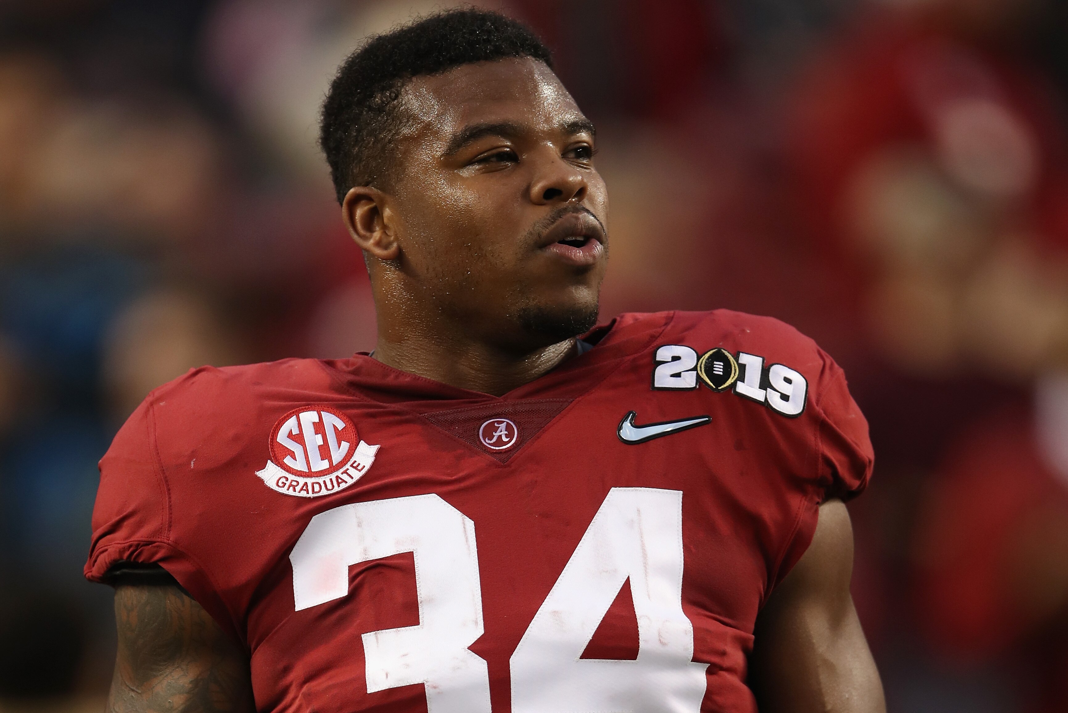 Projecting Where Damien Harris Will Land After Day 1 Of 2019