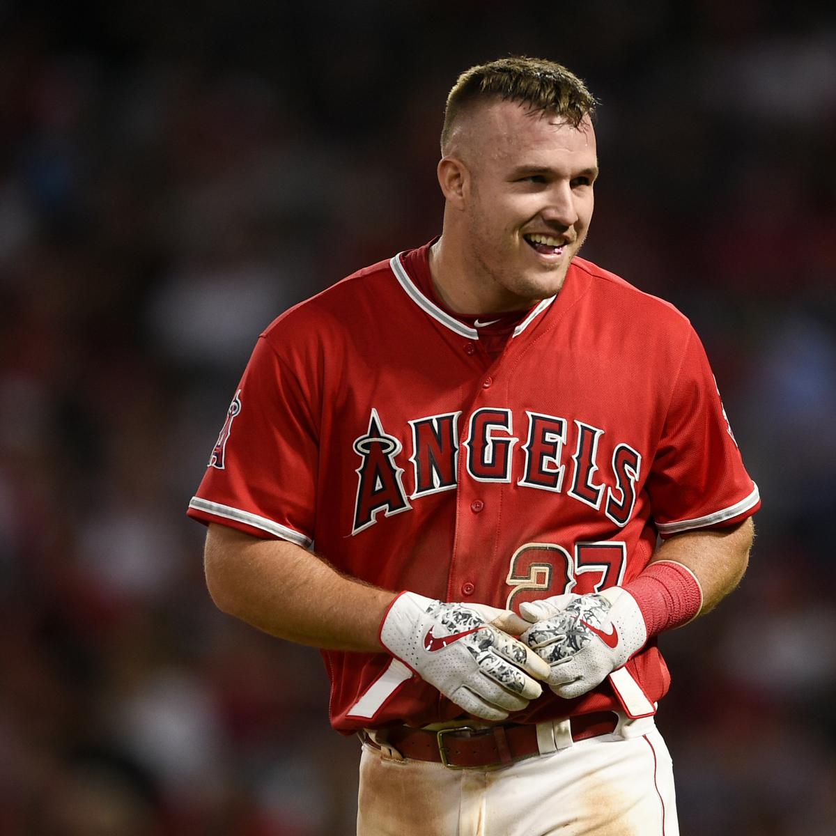 Mike Trout Angels Officially Agree To Record Setting 12 Year 430m Contract News Scores 1401