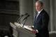 Former President George W. Bush speaks at a memorial service for Sen. John McCain, R-Ariz., at Washington National Cathedral in Washington, Saturday, Sept. 1, 2018. McCain died Aug. 25, from brain cancer at age 81. (AP Photo/Pablo Martinez Monsivais)
