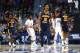 HARTFORD, CONNECTICUT - MARCH 21: Ja Morant #12 of the Murray State Racers celebrates scoring at the end of the first half during the first round game of the 2019 NCAA Men's Basketball Tournament against the Marquette Golden Eagles at XL Center on March 21, 2019 in Hartford, Connecticut. (Photo by Maddie Meyer/Getty Images)