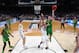 SAN JOSE, CALIFORNIA - MARCH 22: Payton Pritchard #3 of the Oregon Ducks takes a shot against Kobe King #23 of the Wisconsin Badgers in the first half during the first round of the 2019 NCAA Men's Basketball Tournament at SAP Center on March 22, 2019 in San Jose, California. (Photo by Ezra Shaw/Getty Images)