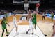 SAN JOSE, CALIFORNIA - MARCH 22:  Payton Pritchard #3 of the Oregon Ducks takes a shot against Kobe King #23 of the Wisconsin Badgers in the first half during the first round of the 2019 NCAA Men&#39;s Basketball Tournament at SAP Center on March 22, 2019 in San Jose, California. (Photo by Ezra Shaw/Getty Images)