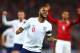 LONDON, ENGLAND - MARCH 22: Raheem Sterling of England celebrates as he scores his team's fourth goal and completes his hat trick during the 2020 UEFA European Championships Group A qualifying match between England and Czech Republic at Wembley Stadium on March 22, 2019 in London, United Kingdom. (Photo by Clive Rose/Getty Images)