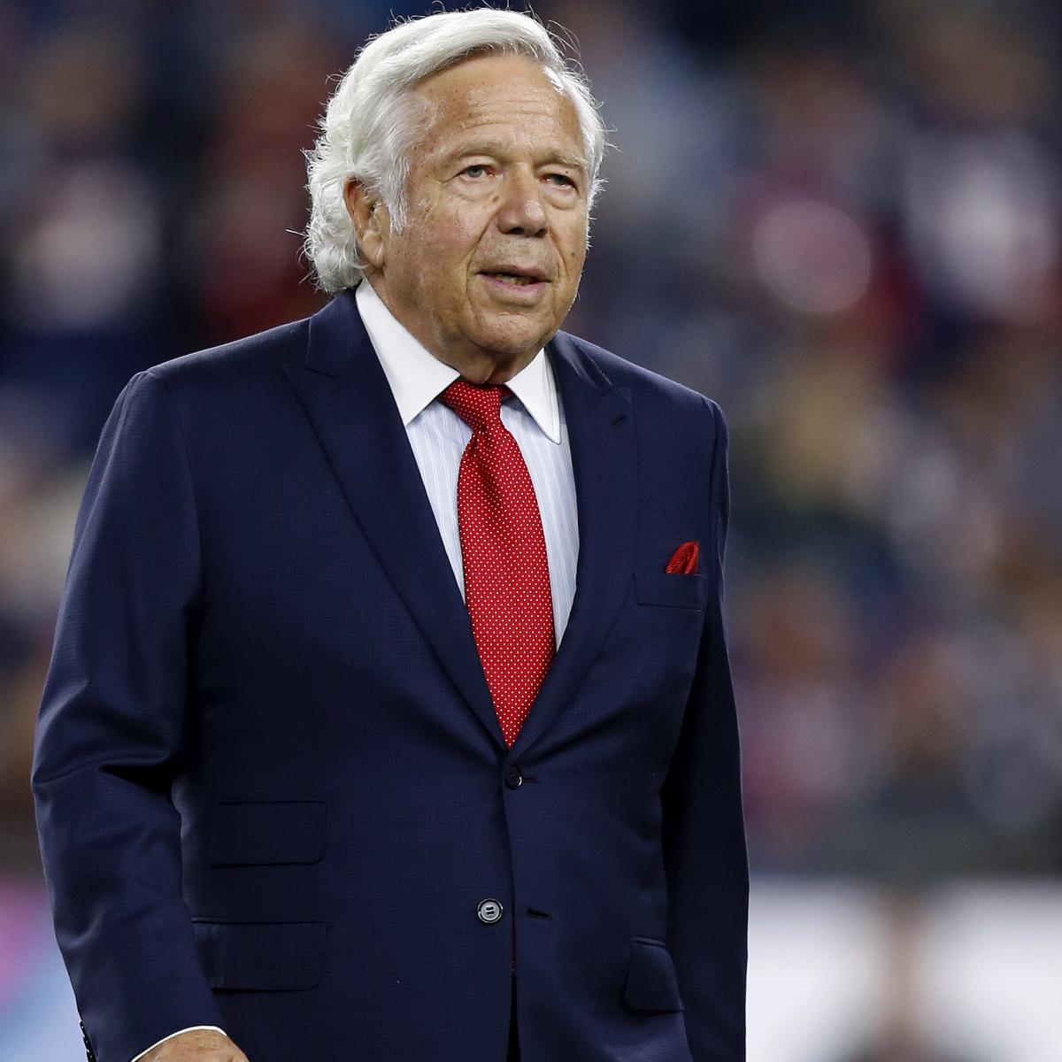 Patriots' Robert Kraft Apologizes in 1st Statement Since Solicitation ...
