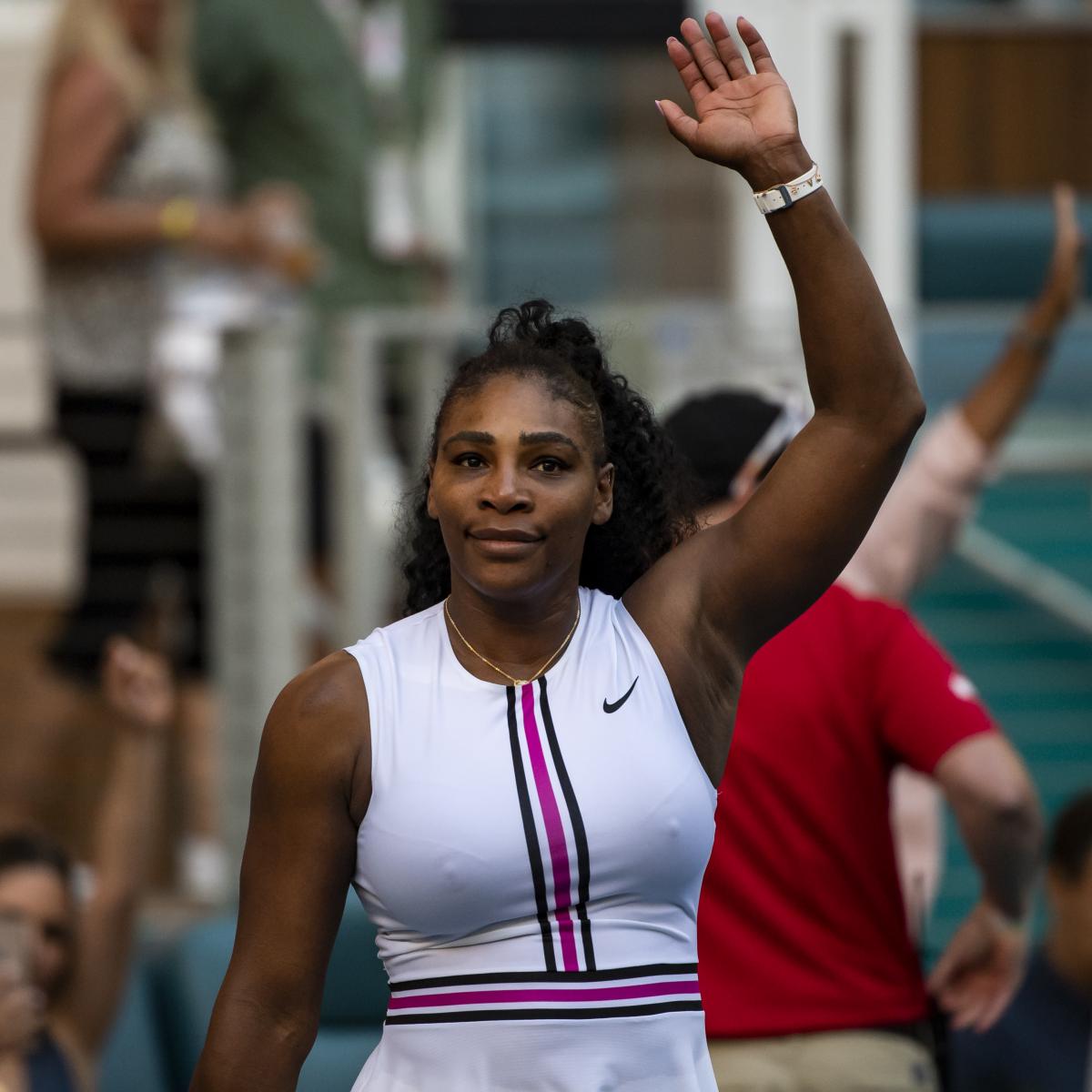 Serena Williams Withdraws from 2019 Miami Open with Knee Injury | Bleacher Report ...