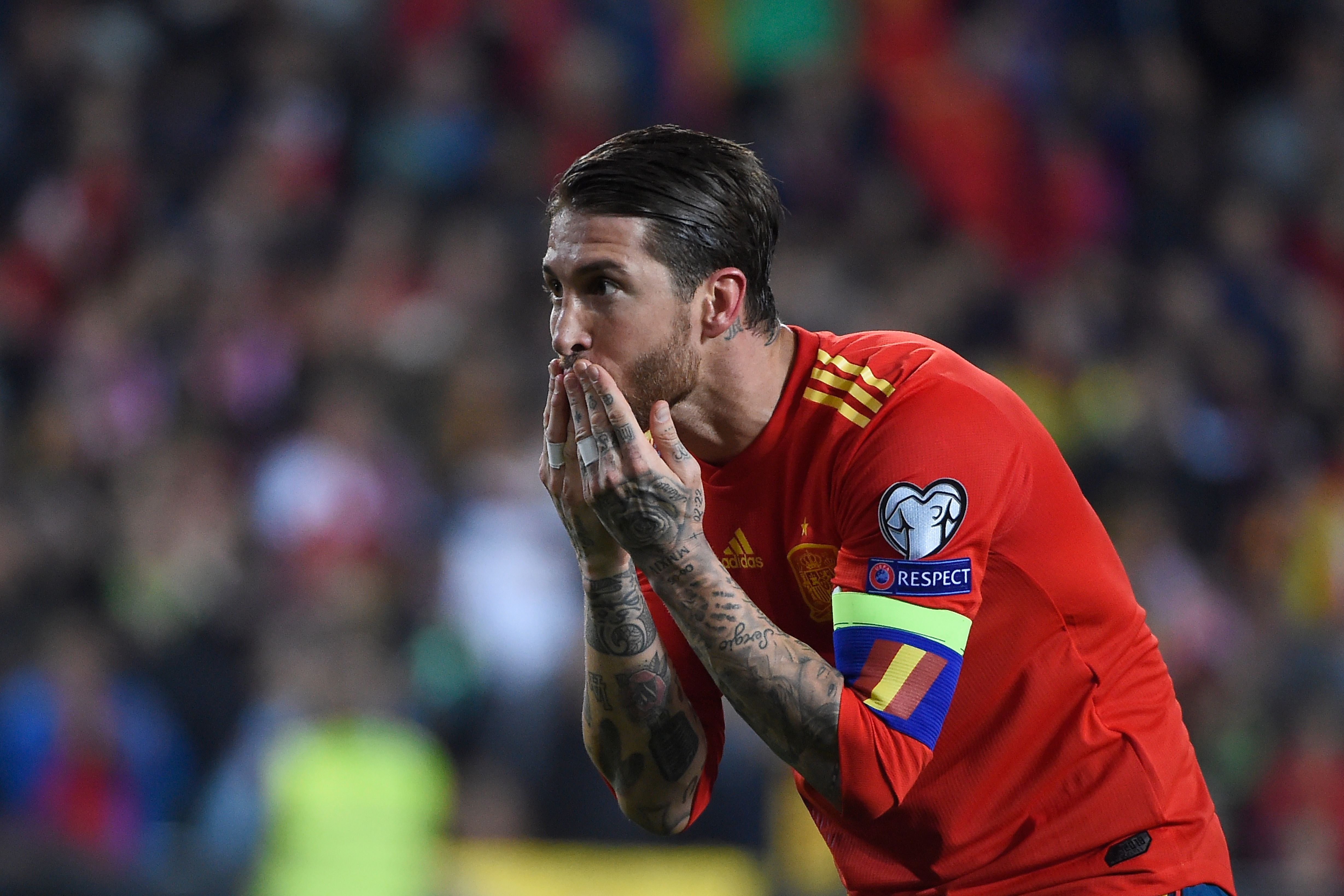 Sergio Ramos Converts Penalty As Spain Beat Norway 2 1 In Euro