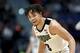 HARTFORD, CONNECTICUT - MARCH 23: Carsen Edwards #3 of the Purdue Boilermakers celebrates his basket against the Villanova Wildcats in the first half during the second round of the 2019 NCAA Men's Basketball Tournament at XL Center on March 23, 2019 in Hartford, Connecticut. (Photo by Rob Carr/Getty Images)