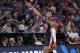 SALT LAKE CITY, UTAH - MARCH 23: Bryce Brown #2 of the Auburn Tigers reacts to a play against the Kansas Jayhawks during their game in the Second Round of the NCAA Basketball Tournament at Vivint Smart Home Arena on March 23, 2019 in Salt Lake City, Utah. (Photo by Patrick Smith/Getty Images)