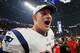 ATLANTA, GA - FEBRUARY 03: Rob Gronkowski #87 of the New England Patriots celebrates his team's victory in the Super Bowl LIII at Mercedes-Benz Stadium on February 3, 2019 in Atlanta, Georgia. The New England Patriots defeat the Los Angeles Rams 13-3. (Photo by Kevin C. Cox/Getty Images)