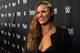 LAS VEGAS, NV - SEPTEMBER 12: MMA fighter Ronda Rousey appears on the red carpet of the WWE Mae Young Classic on September 12, 2017 in Las Vegas, Nevada. (Photo by Bryan Steffy/Getty Images for WWE)