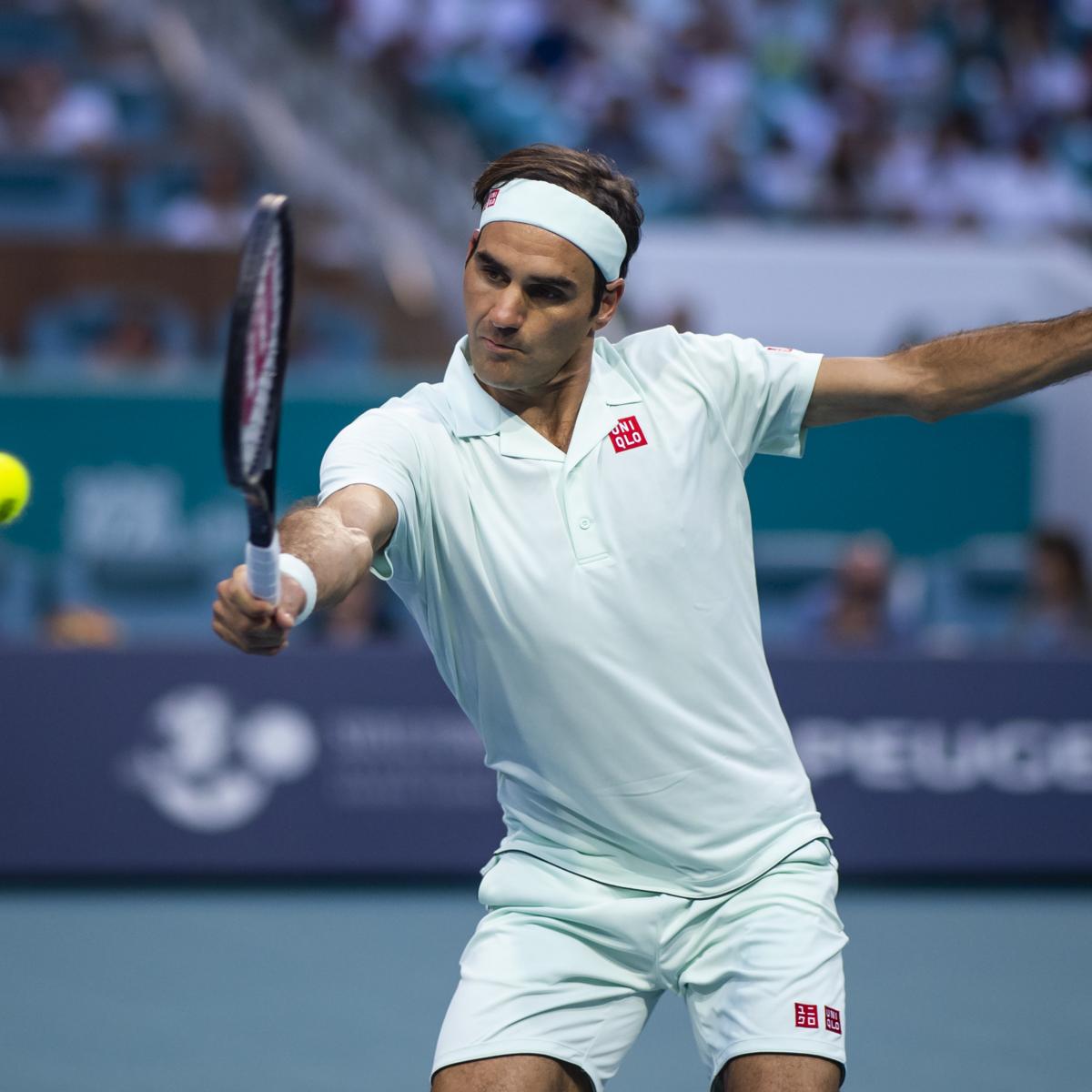 Roger Federer Defeats Filip Krajinovic in Straight Sets at ...