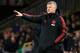 Manchester United's Norwegian head coach Ole Gunnar Solskjaer gestures on the touchline during the FA Cup quarter-final football match between Wolverhampton Wanderers and Manchester United at the Molineux stadium in Wolverhampton, central England on March 16, 2019. (Photo by Lindsey PARNABY / AFP) / RESTRICTED TO EDITORIAL USE. No use with unauthorized audio, video, data, fixture lists, club/league logos or 'live' services. Online in-match use limited to 120 images. An additional 40 images may be used in extra time. No video emulation. Social media in-match use limited to 120 images. An additional 40 images may be used in extra time. No use in betting publications, games or single club/league/player publications. / (Photo credit should read LINDSEY PARNABY/AFP/Getty Images)