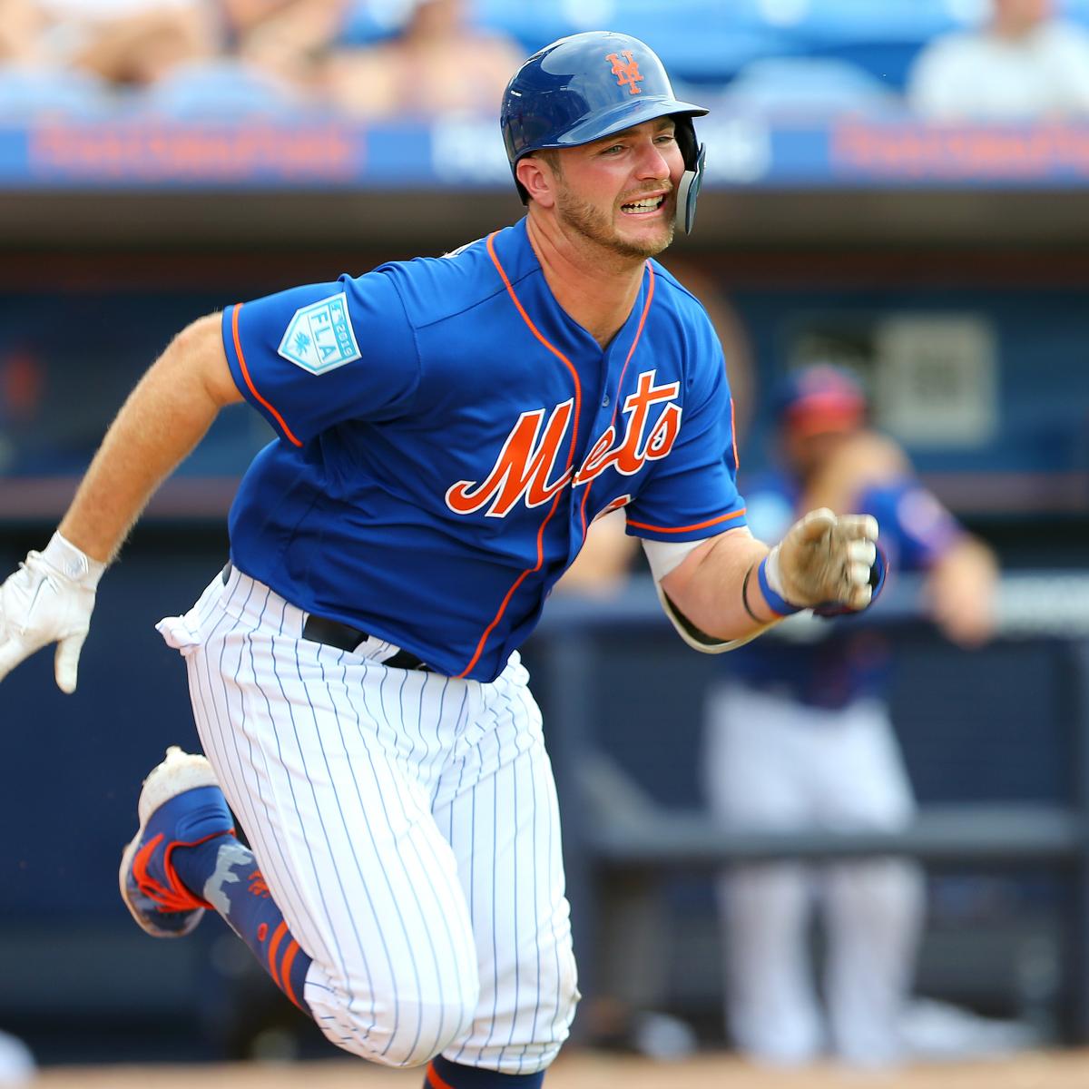 Report: Mets' Top Prospect, Pete Alonso, Makes Opening Day Roster ...