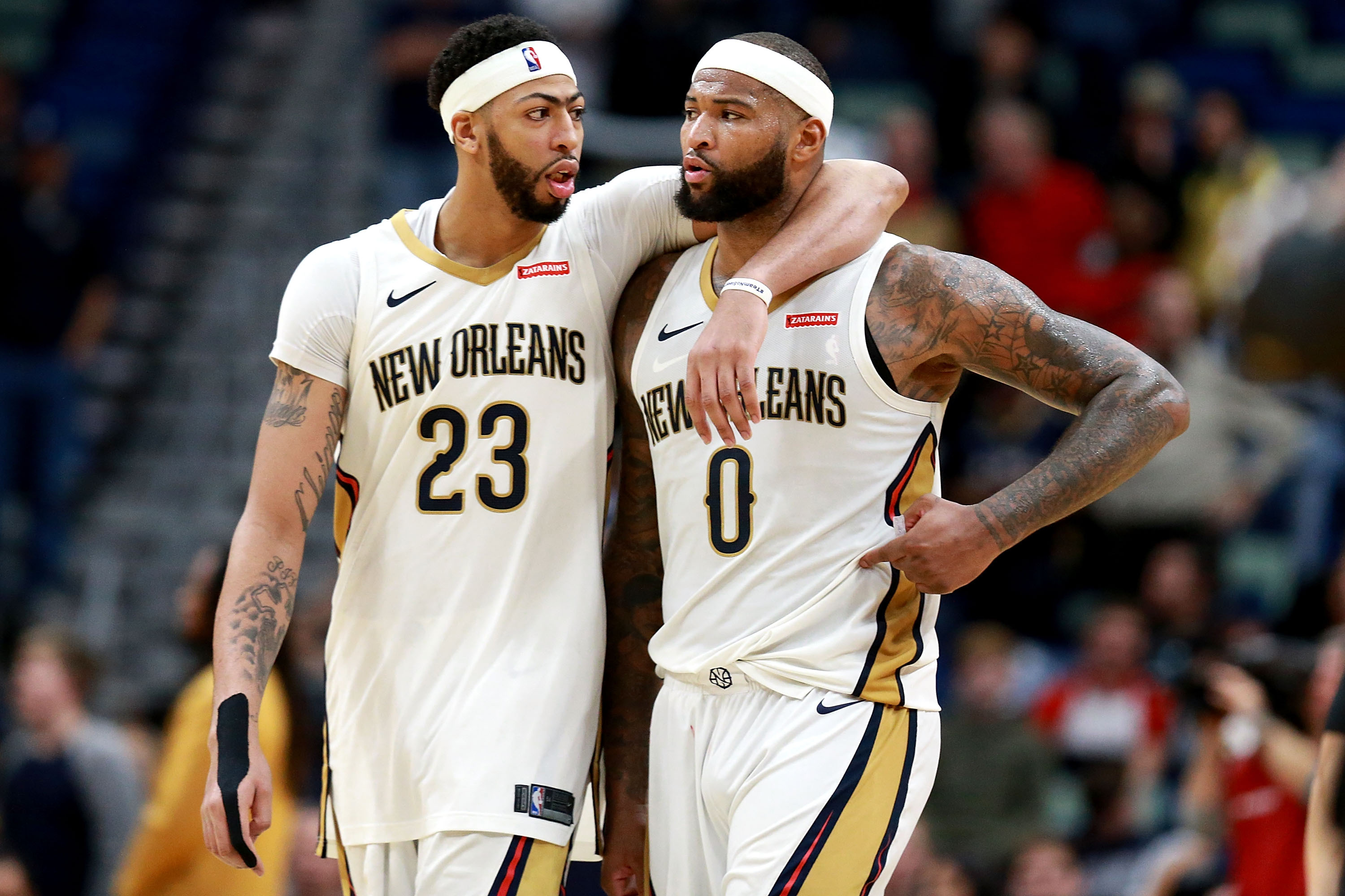 DeMarcus Cousins calls duo with Anthony Davis 'fire and ice