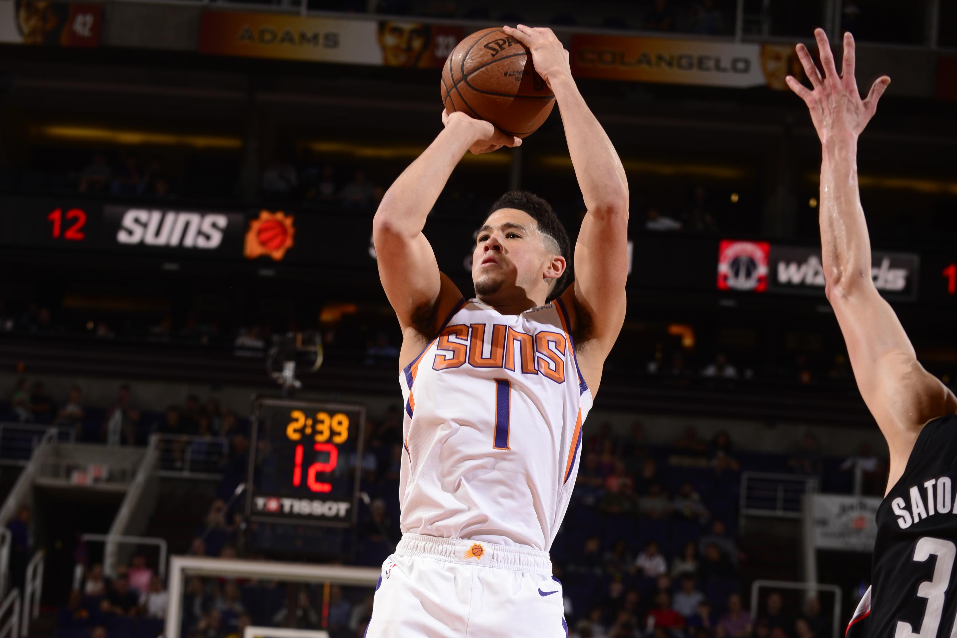 Video Watch Devin Booker Drop 50 Points For 2nd Consecutive Game Vs Wizards Bleacher Report Latest News Videos And Highlights