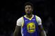 Golden State Warriors' Jordan Bell in action during an NBA basketball game against the Philadelphia 76ers, Saturday, March 2, 2019, in Philadelphia. (AP Photo/Matt Slocum)