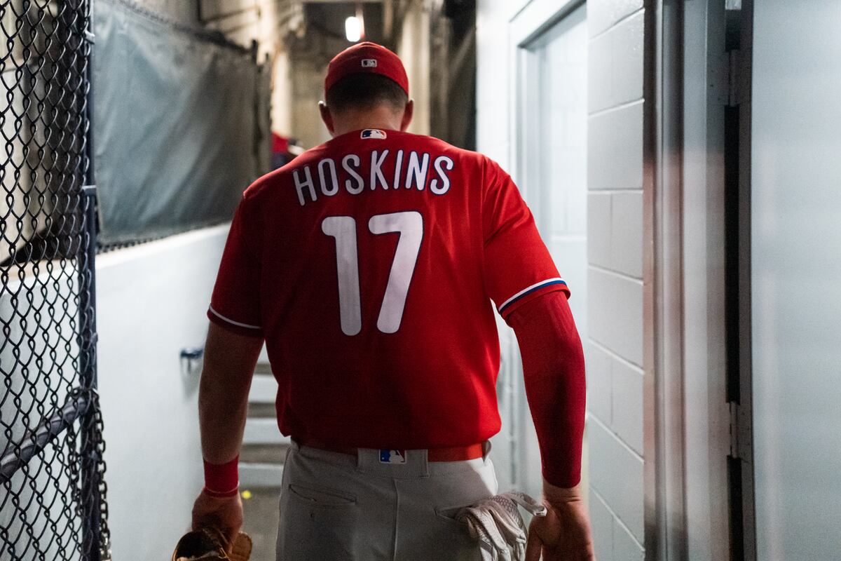 Rhys Hoskins Kicking off Opening Day with His Mt. Rushmore