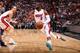 MIAMI, FL - MARCH 28: Dwyane Wade #3 of the Miami Heat drives to the basket against the Dallas Mavericks on March 28, 2019 at American Airlines Arena in Miami, Florida. NOTE TO USER: User expressly acknowledges and agrees that, by downloading and or using this Photograph, user is consenting to the terms and conditions of the Getty Images License Agreement. Mandatory Copyright Notice: Copyright 2019 NBAE (Photo by Issac Baldizon/NBAE via Getty Images)