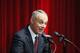 Major League Baseball Commissioner Rob Manfred speaks to reporters before an opening day baseball game between the Cincinnati Reds and the Pittsburgh Pirates, Thursday, March 28, 2019, in Cincinnati. (AP Photo/John Minchillo)