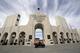 FILE - This Jan. 13, 2016 file photo shows the peristyle of the Los Angeles Memorial Coliseum in Los Angeles. The University of Southern California's sale of naming rights for Los Angeles Memorial Coliseum is being criticized as dishonoring the historic stadium's dedication as a memorial to soldiers who fought and died in World War I. USC announced last year that the stadium will be renamed United Airlines Memorial Coliseum as part of a $270 million renovation of the facility, which opened in 1923. (AP Photo/Nick Ut, File)