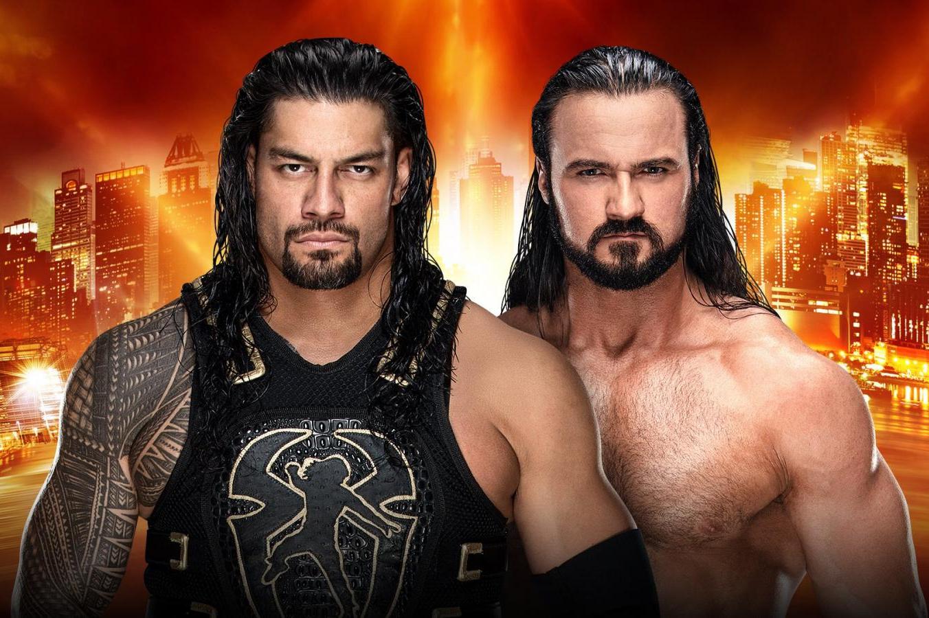 Roman Reigns Defeats Drew McIntyre Via Spear at WWE WrestleMania 2019 |  Bleacher Report | Latest News, Videos and Highlights