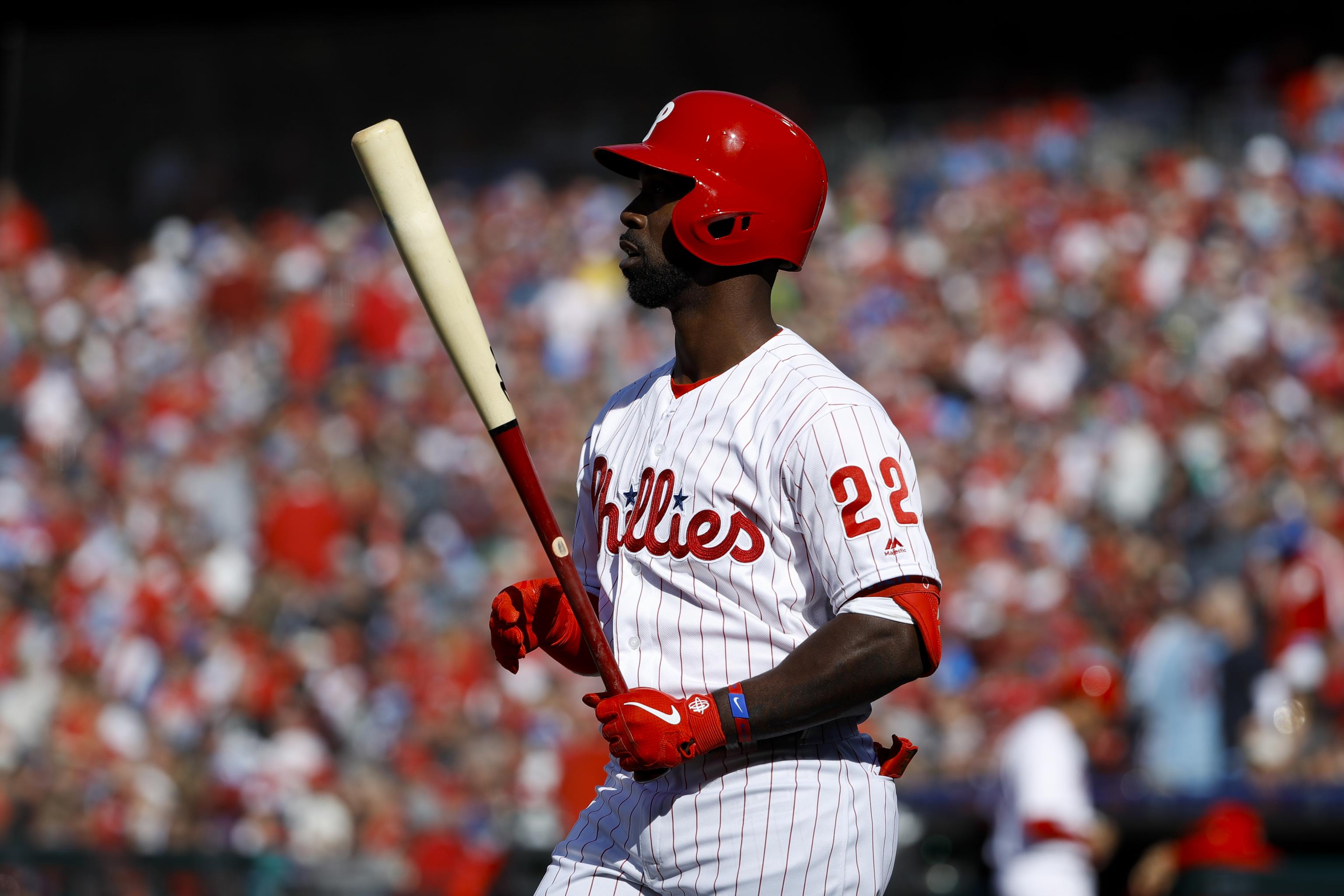 Philadelphia Phillies' Andrew McCutchen in action during a