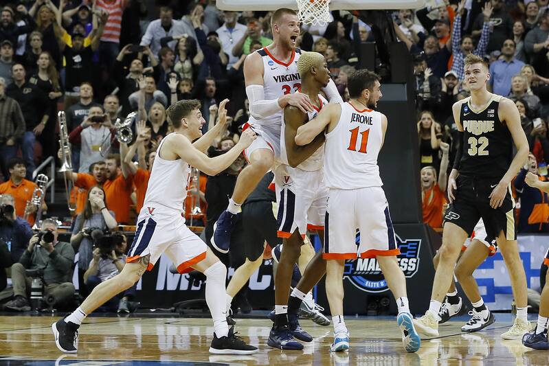 No 1 Virginia Wins In Ot Vs Carsen Edwards Purdue Advances To