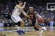 KANSAS CITY, MISSOURI - MARCH 31: Bryce Brown #2 of the Auburn Tigers drives with the ball against Reid Travis #22 of the Kentucky Wildcats during the 2019 NCAA Basketball Tournament Midwest Regional at Sprint Center on March 31, 2019 in Kansas City, Missouri. (Photo by Christian Petersen/Getty Images)