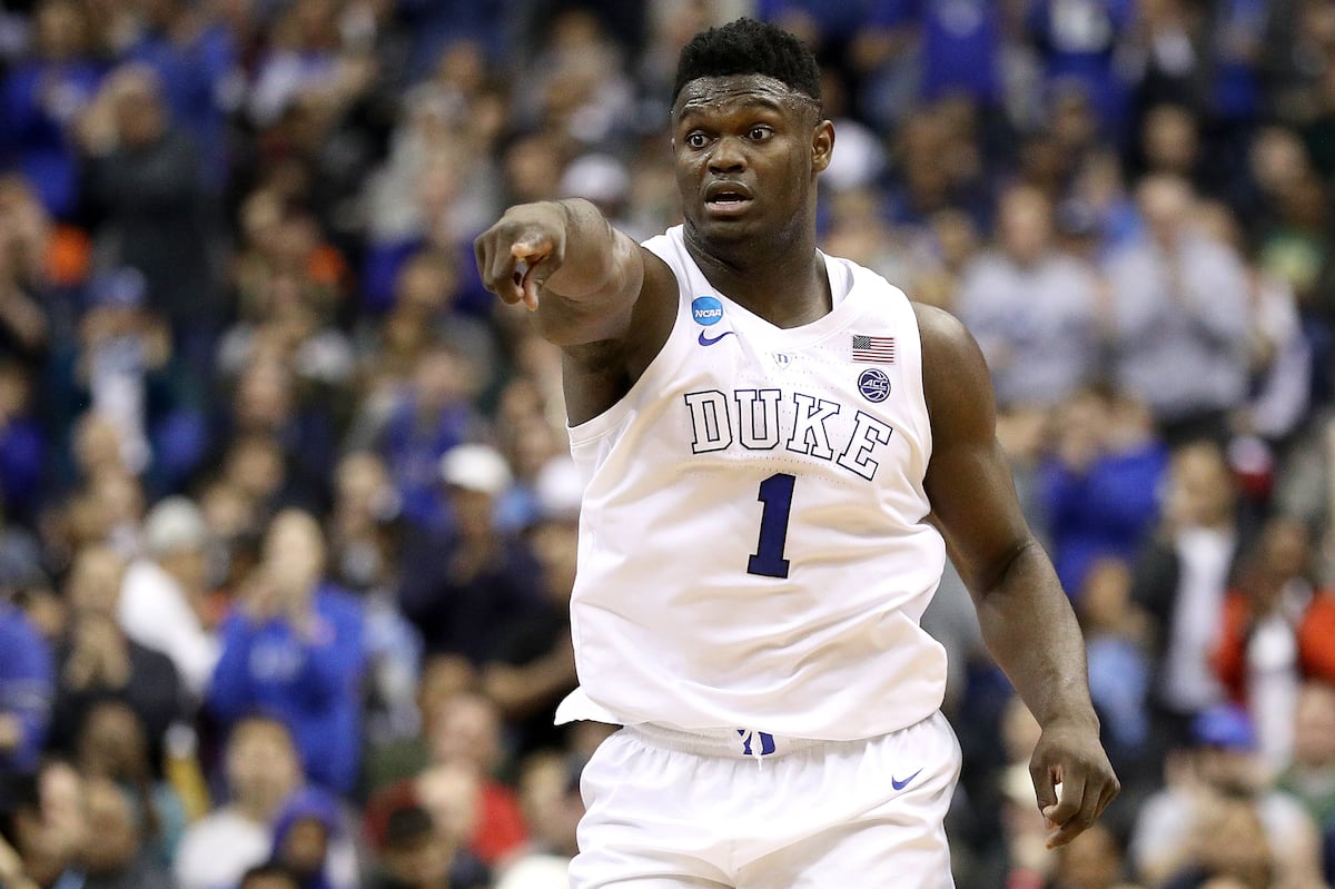 Zion Williamson 1st Freshman Since Derrick Rose to Score 100 in NCAA
