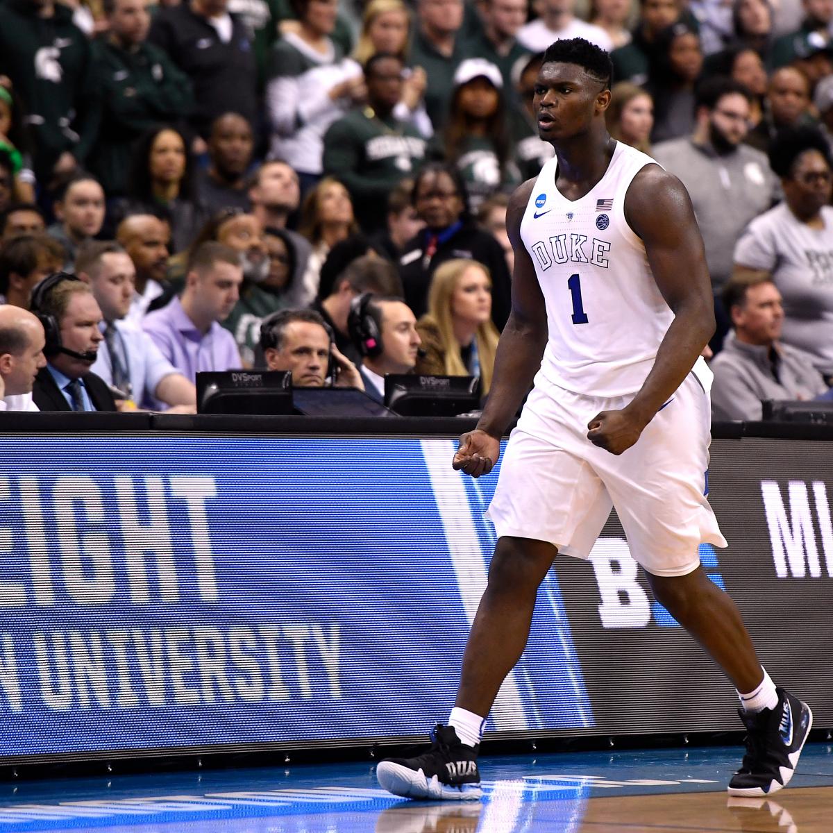 medida frágil Ser Report: Zion Williamson Shoe Deal Expected to Reach $100M in Major Bidding  War | News, Scores, Highlights, Stats, and Rumors | Bleacher Report