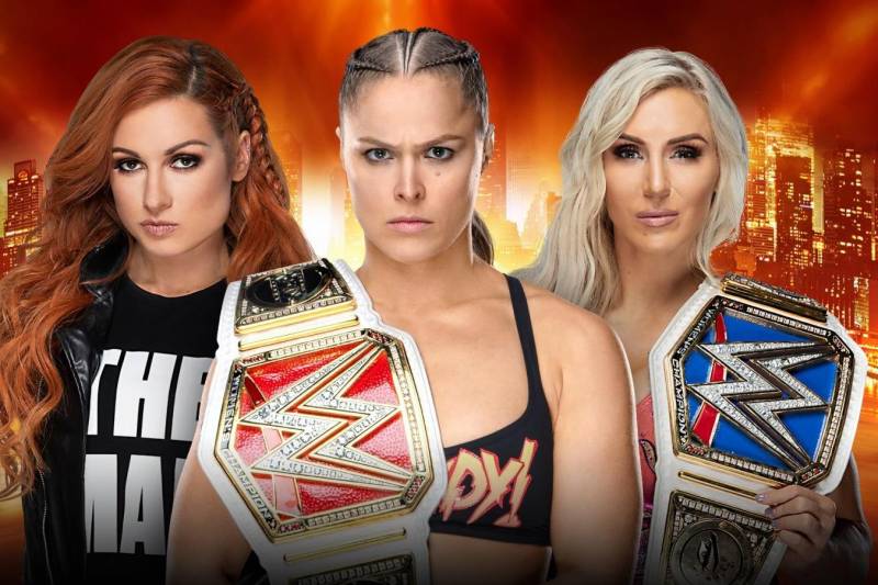 Becky Lynch Beats Ronda Rousey, Charlotte at WrestleMania; Wins ...