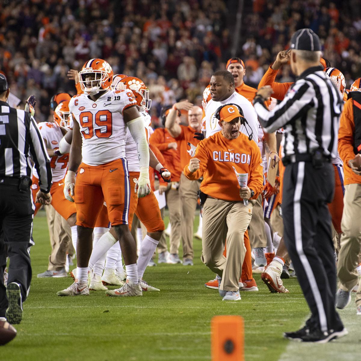 Image Clemson Football S Championship Rings Throw Shade At