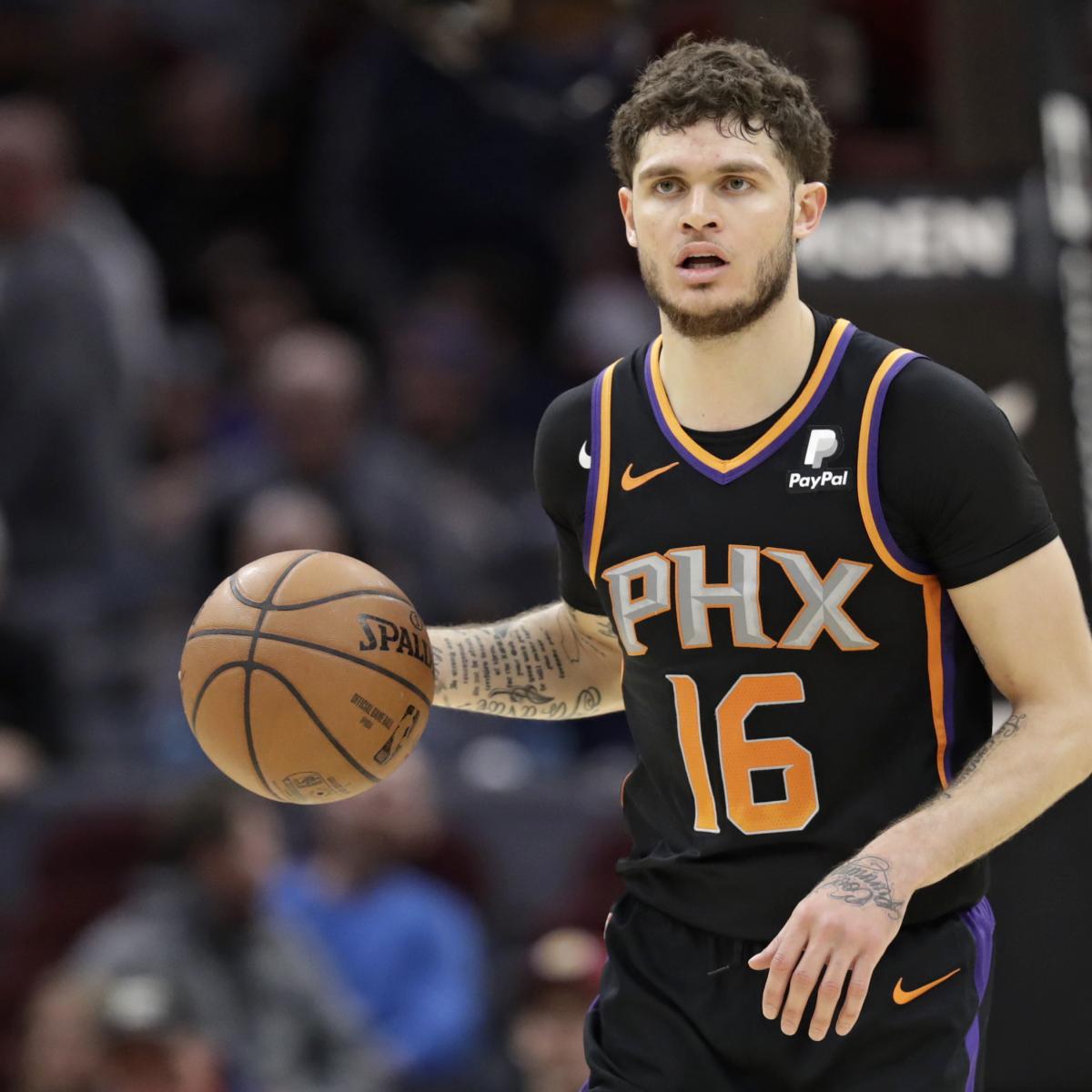 Suns' Tyler Johnson Out for Remainder of Season After ...