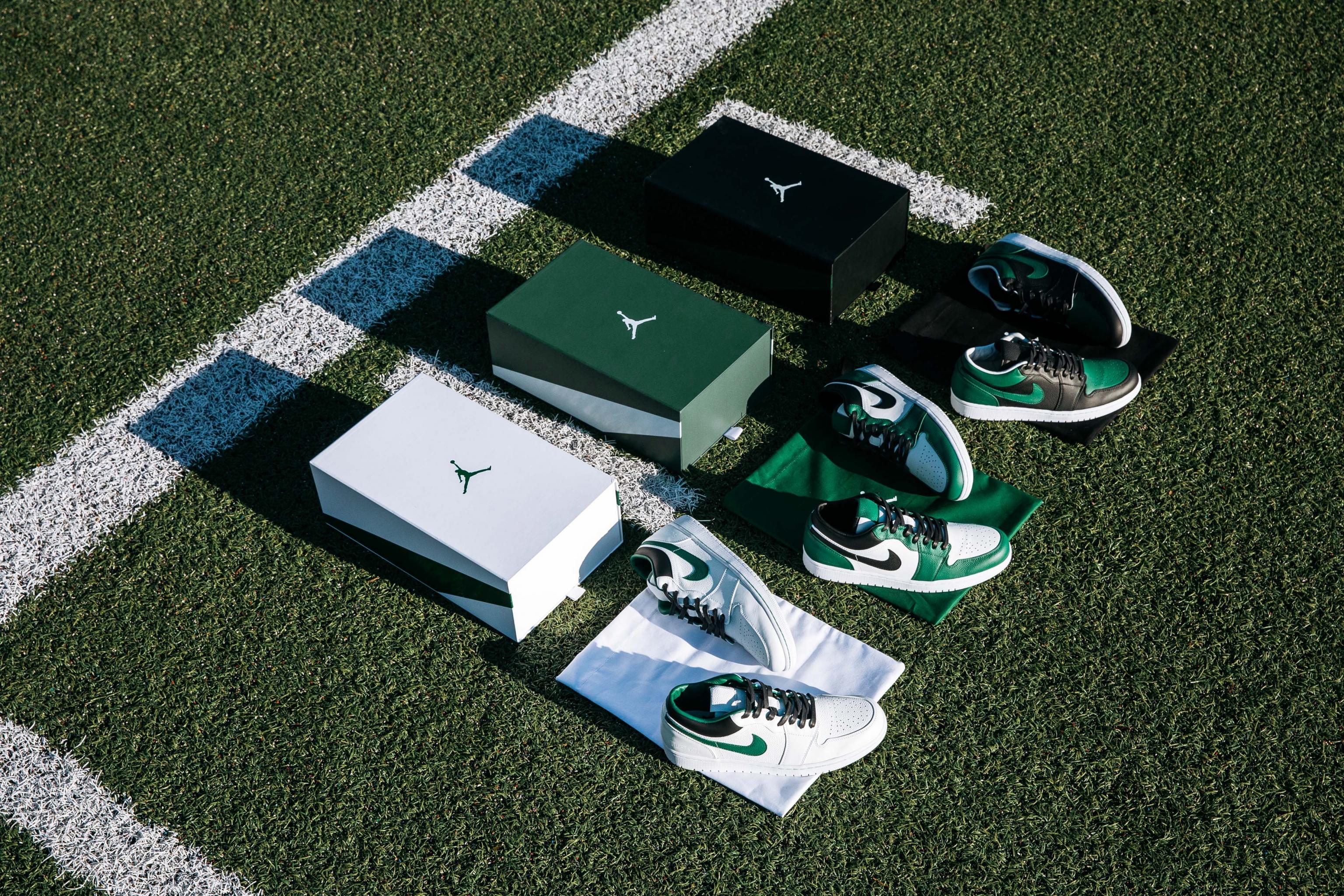 Air Jordan 1 Low New York Jets Uniforms Customs