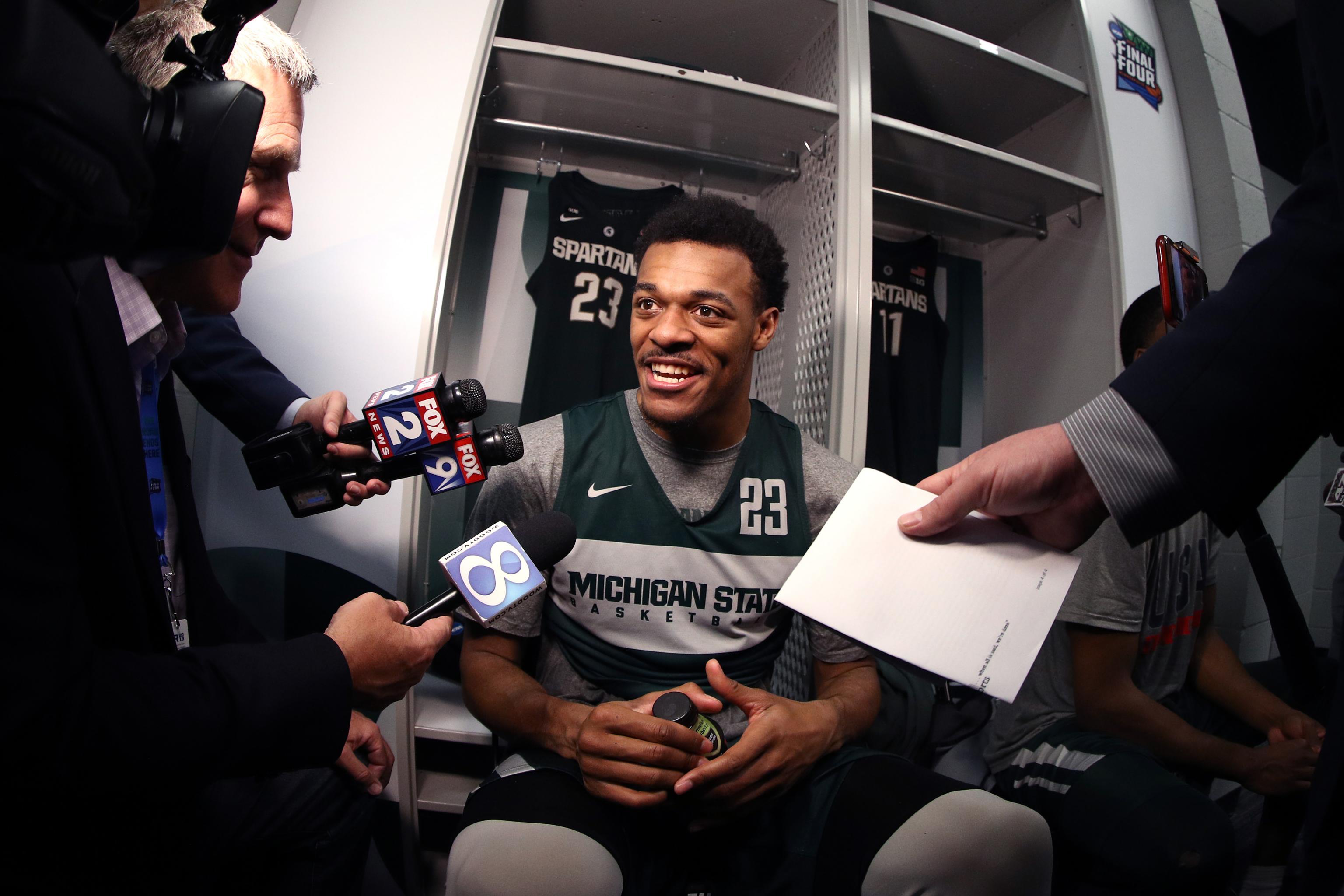 MSU's Xavier Tillman earned his Final Four ring, now is ready for a wedding  ring 