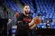 DETROIT, MI - MARCH 30: Blake Griffin #23 of the Detroit Pistons warms up before the game against the Portland Trail Blazers on March 30, 2019 at Little Caesars Arena in Detroit, Michigan. NOTE TO USER: User expressly acknowledges and agrees that, by downloading and/or using this photograph, User is consenting to the terms and conditions of the Getty Images License Agreement. Mandatory Copyright Notice: Copyright 2019 NBAE (Photo by Brian Sevald/NBAE via Getty Images)